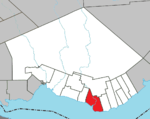 Bonaventure Quebec location diagram